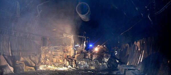 Пожар в тоннеле Дилижана - Sputnik Армения