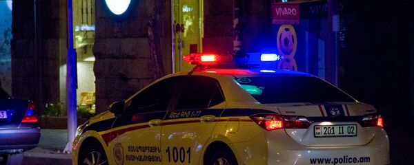 Автомобиль дорожной полиции Армении - Sputnik Армения