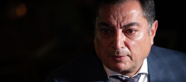 Руководитель фракции РПА Ваграм Багдасарян после встречи с премьер-министром (1 октября 2018). Еревaн - Sputnik Армения