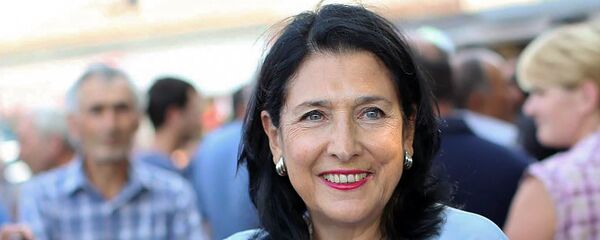 Кандидат в президенты Грузии Саломе Зурабишвили - Sputnik Армения