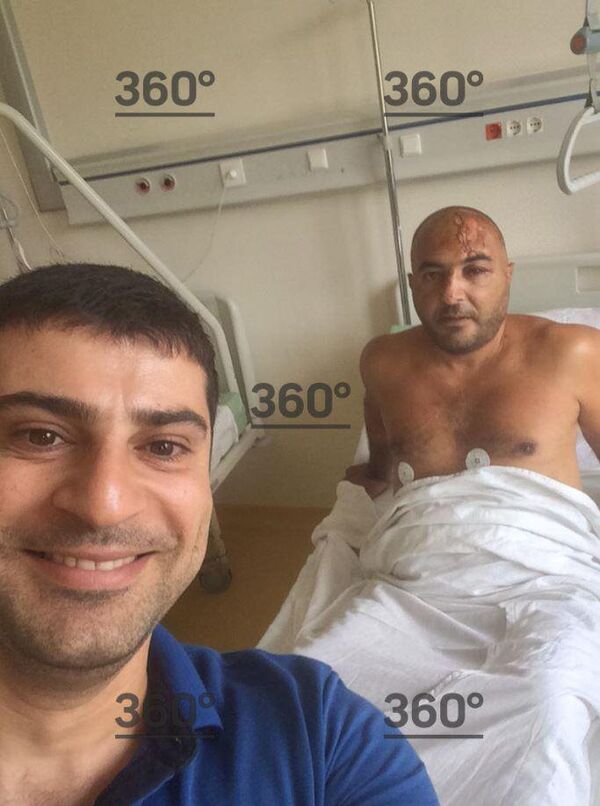 Гражданин Армении, который неудачно спрыгнул с крыши мимо бассейна - Sputnik Армения