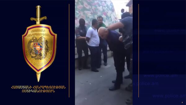 Ոստիկանները բերման են ենթարկել Ազգային ժողովի մոտ տեղի ունեցած միջադեպի մասնակիցներին - Sputnik Արմենիա