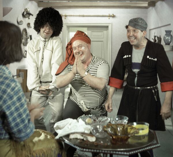 Сцена из фильма Кавказская пленница Сцена из фильма Кавказская пленница - Sputnik Армения