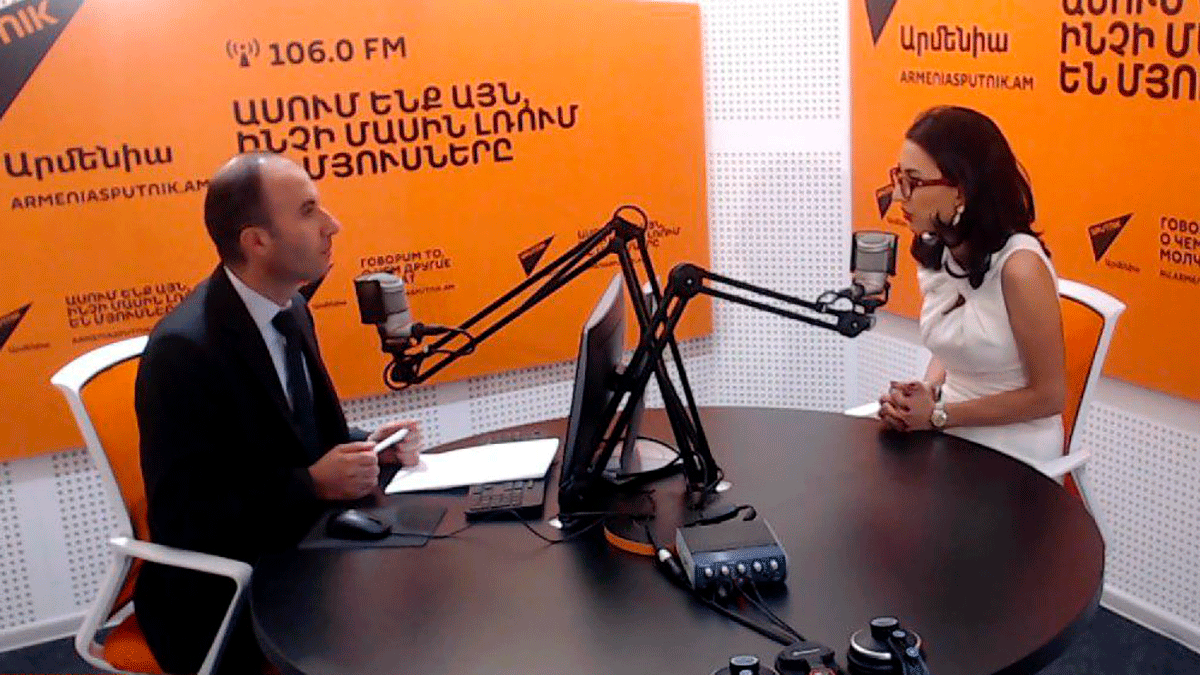 Սպուտնիկ Զրույց-Արփինե Հովհաննիսյան (04.10.18) - Sputnik Արմենիա