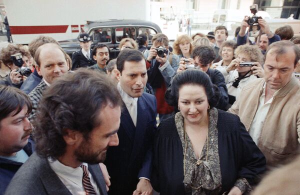 Մոնսերատ Կաբալյեն ու Ֆրեդի Մերքյուրին, 1988 - Sputnik Արմենիա