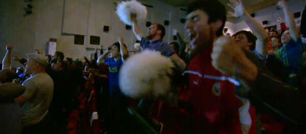 Земляки Хабиба Нурмагомедова празднуют его победу - Sputnik Армения