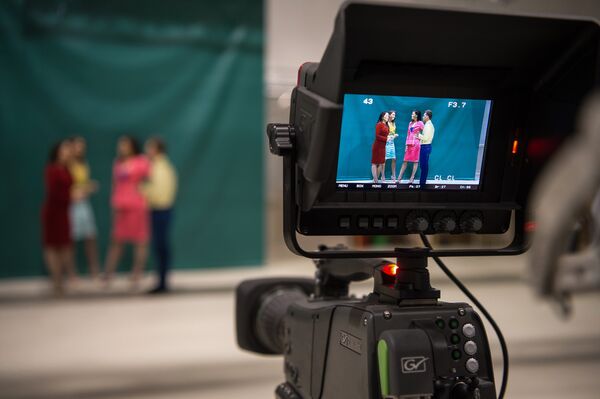 Телевизионный павильон телеканала - Sputnik Армения