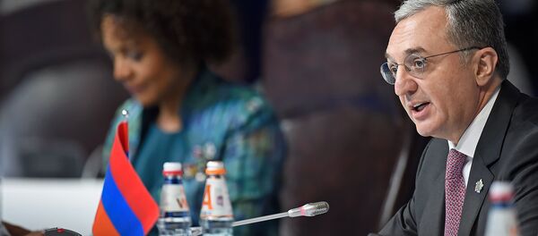 Речь министра иностранных дел Армении Зограба Мнацаканяна на саммите Франкофонии (8 октября 2018). Еревaн Речь министра иностранных дел Армении Зограба Мнацаканяна на саммите Франкофонии (8 октября 2018). Еревaн - Sputnik Արմենիա