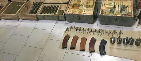 Оружие, сданное добровольно в полицию - Sputnik Армения