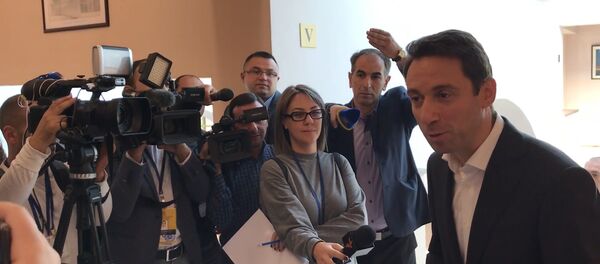 Беседа мэра Еревана Айка Марутяна с журналистами Беседа мэра Еревана Айка Марутяна с журналистами - Sputnik Армения