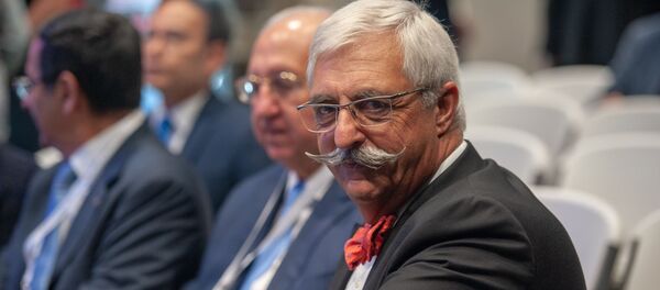 Владелец компании  Petrossian Caviar Армен Петросян в центре креативных технологий Тумо (10 октября 2018). Еревaн - Sputnik Армения