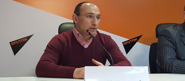 Главный секретарь Федерации лыжного спорта Гагик Саргсян Главный секретарь Федерации лыжного спорта Гагик Саргсян - Sputnik Արմենիա