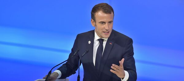 Речь президента Франции Эммануэля Макрона на XVII саммите глав государств и правительств стран участниц Франкофонии (11 октября 2018). Еревaн - Sputnik Արմենիա