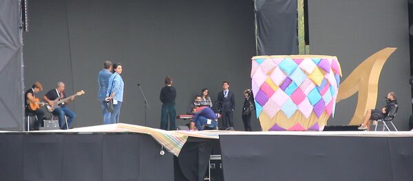 Репетиция Заз на площади Республики в Ереване - Sputnik Армения