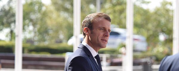 Президент Франции Эммануэль Макрон Президент Франции Эммануэль Макрон - Sputnik Արմենիա