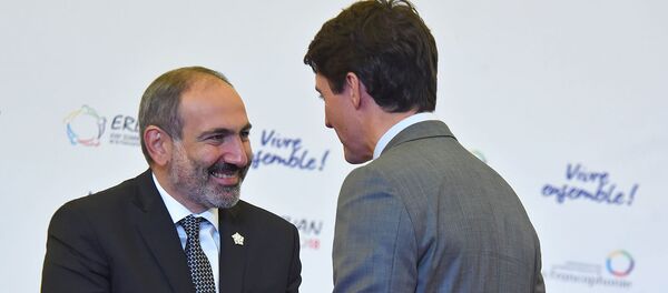 XVII саммит глав государств и правительств стран участниц Франкофонии (11 октября 2018). Еревaн - Sputnik Արմենիա