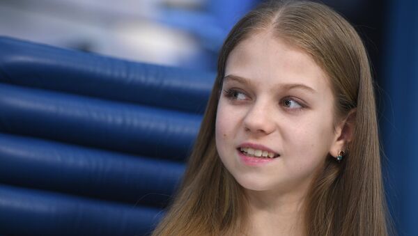 Чемпионка мира среди юниоров Александра Трусова - Sputnik Армения