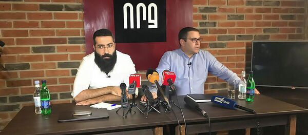 Пресс-конференция Артура Даниеляна и Нарека Маляна - Sputnik Արմենիա