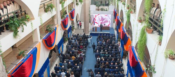 Церемония инаугурации мэра Еревана Айка Марутяна (13 октября 2018). Еревaн - Sputnik Արմենիա