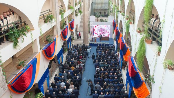 Церемония инаугурации мэра Еревана Айка Марутяна (13 октября 2018). Еревaн - Sputnik Արմենիա