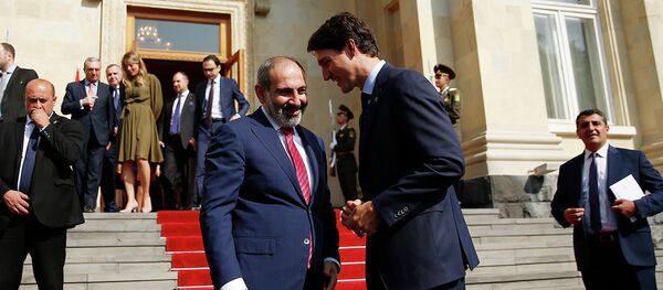 Джастин Трюдо и Николь Пашинян Джастин Трюдо и Николь Пашинян - Sputnik Արմենիա