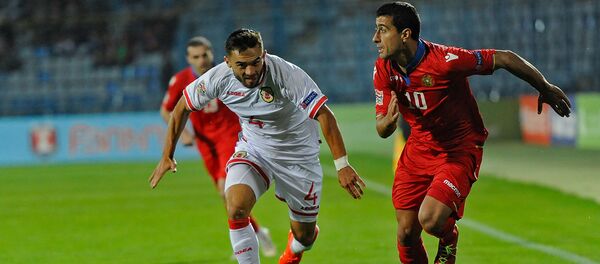 Футбольный матч Лиги Наций УЕФА между сборными Армении и Гибралтара (13 октября 2018). Еревaн Футбольный матч Лиги Наций УЕФА между сборными Армении и Гибралтара (13 октября 2018). Еревaн - Sputnik Армения