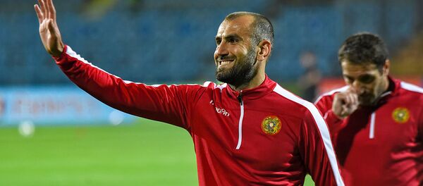 Футбольный матч Лиги Наций УЕФА между сборными Армении и Гибралтара (13 октября 2018). Еревaн - Sputnik Армения