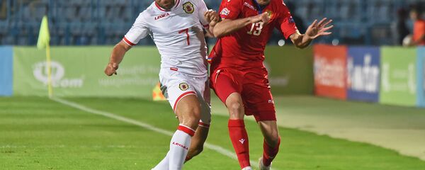 Футбольный матч Лиги Наций УЕФА между сборными Армении и Гибралтара (13 октября 2018). Еревaн Футбольный матч Лиги Наций УЕФА между сборными Армении и Гибралтара (13 октября 2018). Еревaн - Sputnik Արմենիա