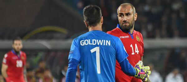 Футбольный матч Лиги Наций УЕФА между сборными Армении и Гибралтара (13 октября 2018). Еревaн Футбольный матч Лиги Наций УЕФА между сборными Армении и Гибралтара (13 октября 2018). Еревaн - Sputnik Արմենիա