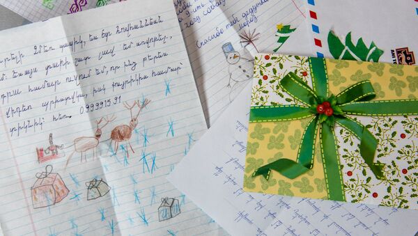 Письма детей Деду Морозу - Sputnik Армения