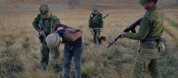 Нарушитель государственной границы Армении Нарушитель государственной границы Армении - Sputnik Արմենիա