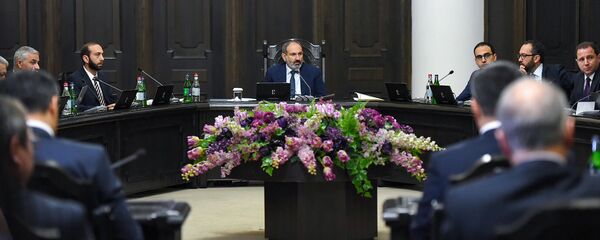 Заседание Правительства Армении (16 октября 2018). Еревaн - Sputnik Արմենիա