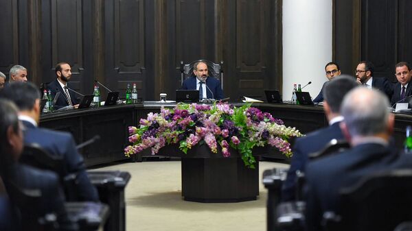Заседание Правительства Армении (16 октября 2018). Еревaн - Sputnik Արմենիա