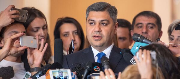 Глава СНБ Артур Ванецян встретился с журналистами после заседания Парламента Армении (16 октября 2018). Еревaн - Sputnik Արմենիա