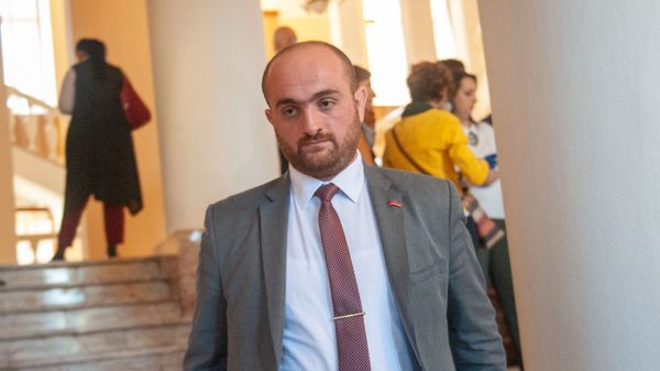 Губернатор Арагацотна Давид Геворкян после заседания Правительства Армении (16 октября 2018). Еревaн - Sputnik Արմենիա