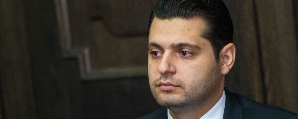 Губернатор Армавира Амбарцум Матевосян на заседании Правительства (16 октября 2018). Еревaн - Sputnik Արմենիա