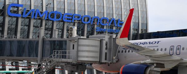 Здание терминала Крымская волна международного аэропорта Симферополь - Sputnik Армения