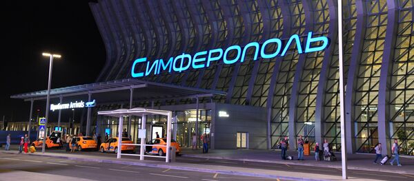Здание терминала Крымская волна международного аэропорта Симферополь. Здание терминала Крымская волна международного аэропорта Симферополь. - Sputnik Արմենիա