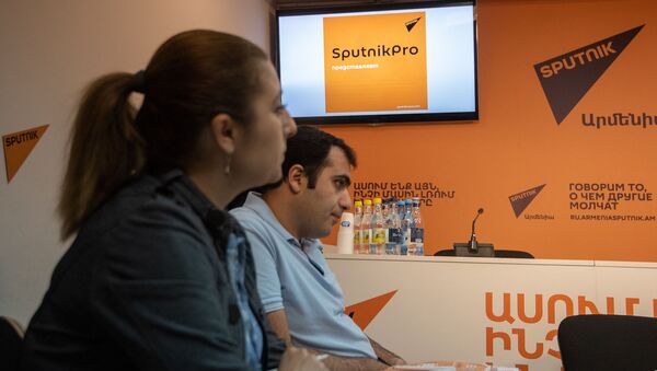 Новый модуль образовательной программы SputnikPro в мультимедийном пресс-центре Sputnik Армения (18 октября 2018). Еревaн - Sputnik Արմենիա
