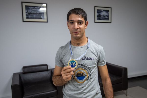 Член команды по парарафтингу Гамлет Арзуманян Член команды по парарафтингу Гамлет Арзуманян - Sputnik Արմենիա