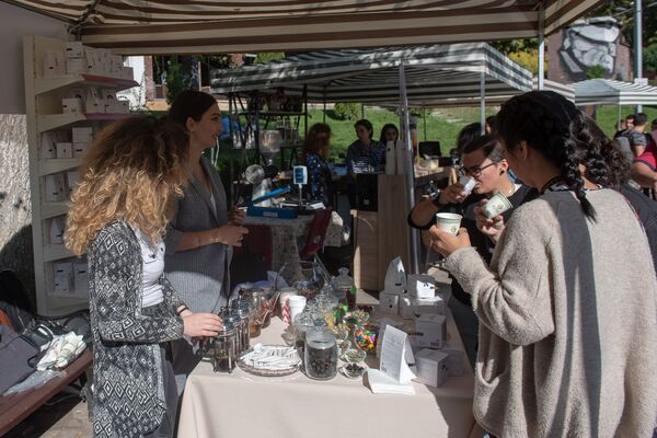 Второй ежегодный фестиваль кофе и чая (19 октября 2018). Еревaн - Sputnik Արմենիա