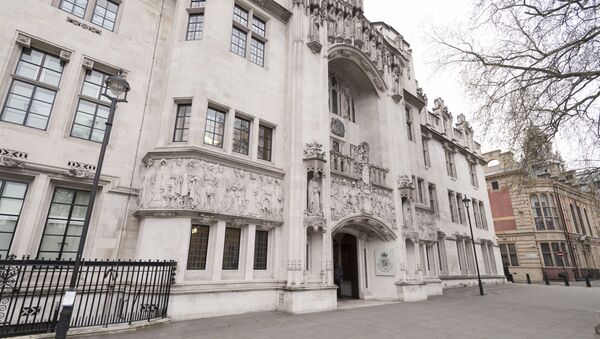Верховный суд Ве­ли­коб­ри­та­нии на Парламентской площади в Лондоне. - Sputnik Армения