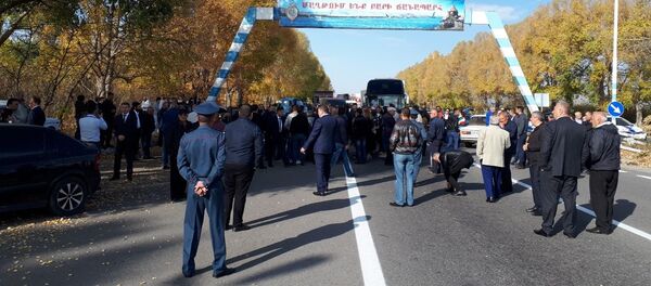 Перекрыта трасса Ереван Севан Перекрыта трасса Ереван Севан - Sputnik Արմենիա