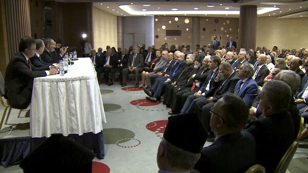 Նիկոլ Փաշինյանը` Արցախի հակամարտության կարգավորման վերաբերյալ Նիկոլ Փաշինյանը` Արցախի հակամարտության կարգավորման վերաբերյալ - Sputnik Արմենիա