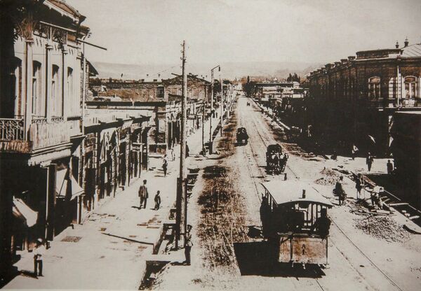 Улица Абовяна Улица Абовяна - Sputnik Արմենիա