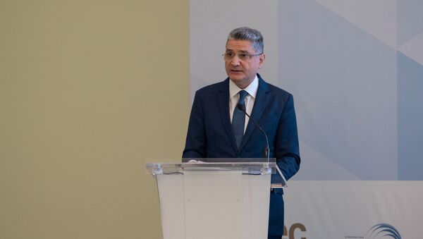 Речь Тиграна Саркисяна на международном форуме Евразийская неделя (22 октября 2018). Еревaн - Sputnik Армения