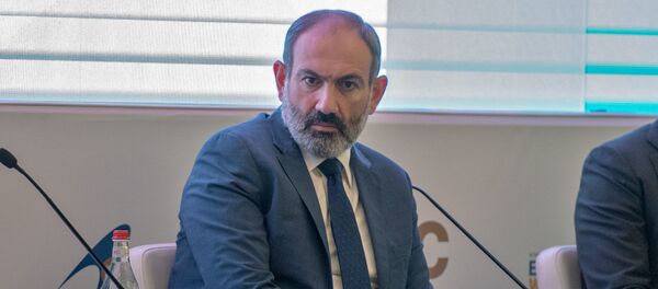 Врио премьер-министра Армении Никол Пашинян на международном форуме Евразийская неделя (22 октября 2018). Еревaн Врио премьер-министра Армении Никол Пашинян на международном форуме Евразийская неделя (22 октября 2018). Еревaн - Sputnik Армения
