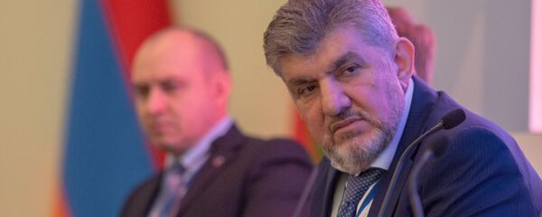 Ара Абрамян на международном форуме Евразийская неделя (23 октября 2018). Еревaн - Sputnik Армения