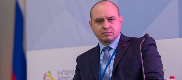 Алексей Иванов на международном форуме Евразийская неделя (23 октября 2018). Еревaн Алексей Иванов на международном форуме Евразийская неделя (23 октября 2018). Еревaн - Sputnik Армения