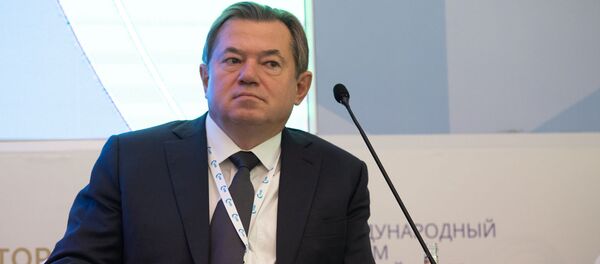 Олег Глазев на международном форуме Евразийская неделя (23 октября 2018). Еревaн - Sputnik Армения